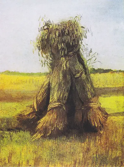 Weizengarben auf einem Feld Vincent van Gogh